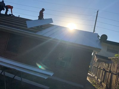 Residential Metal Roof Installation
